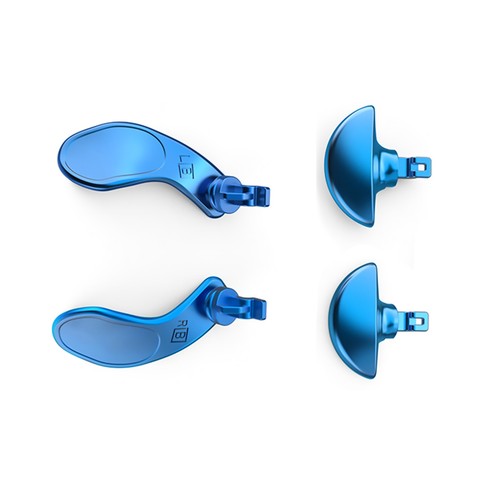 Blue stainless steel back - blue,